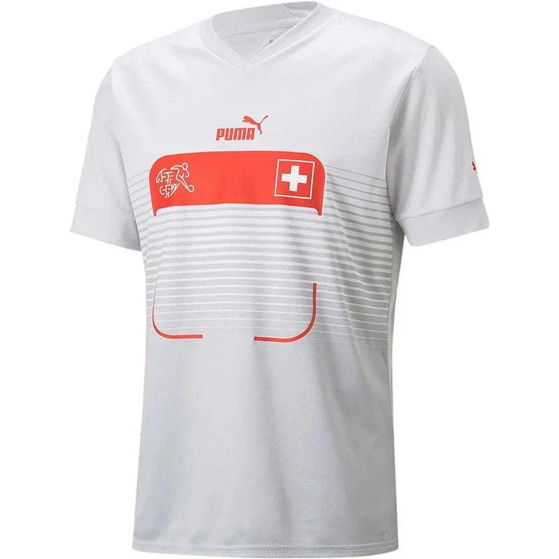 Camisa Suiça Away WC2022 - Torcedor Pro Puma Masculino - JH ESPORTES - CAMISA DE TIMES