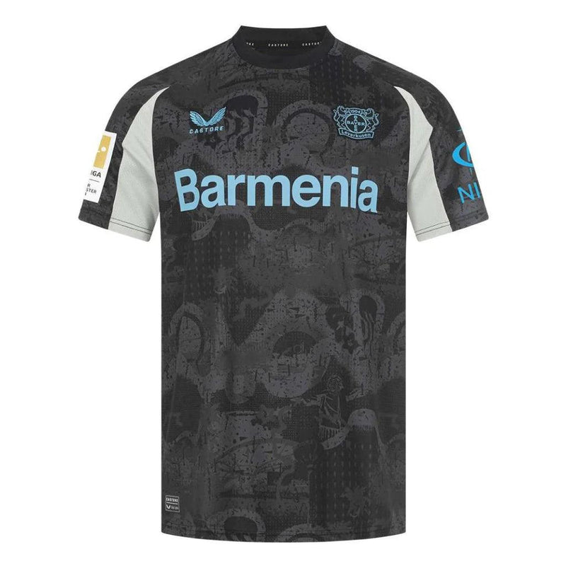 Camisa Bayer Leverkusen Third 24/25 - Cinza - JH ESPORTES - CAMISA DE TIMES