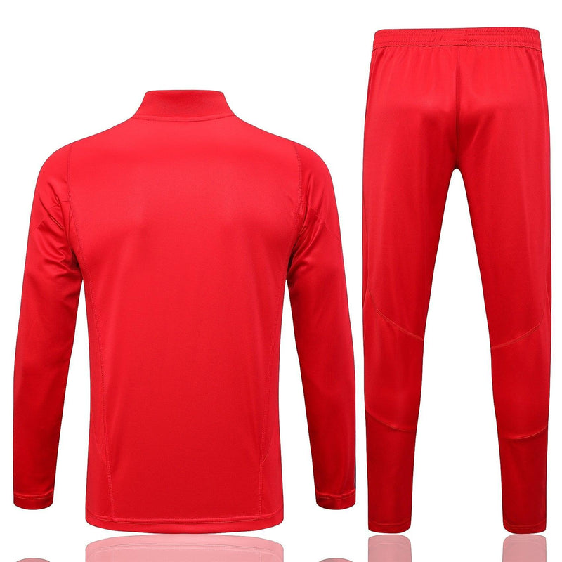 Conjunto de Frio Flamengo 2023/24 Vermelho - Treino - JH ESPORTES - CAMISA DE TIMES