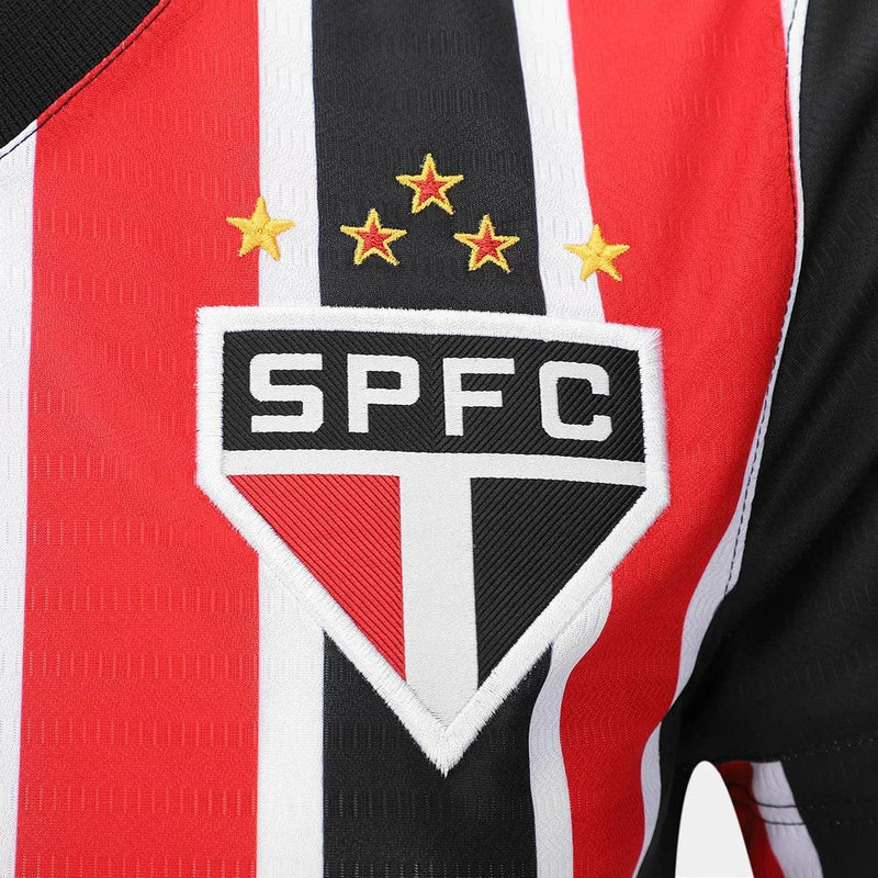 Camisa São Paulo Feminina Away 24/25 - Vermelha e Branca - JH ESPORTES - CAMISA DE TIMES