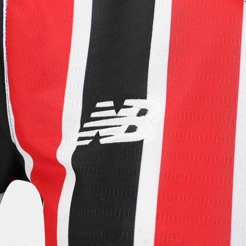 Camisa São Paulo Feminina Away 24/25 - Vermelha e Branca - JH ESPORTES - CAMISA DE TIMES