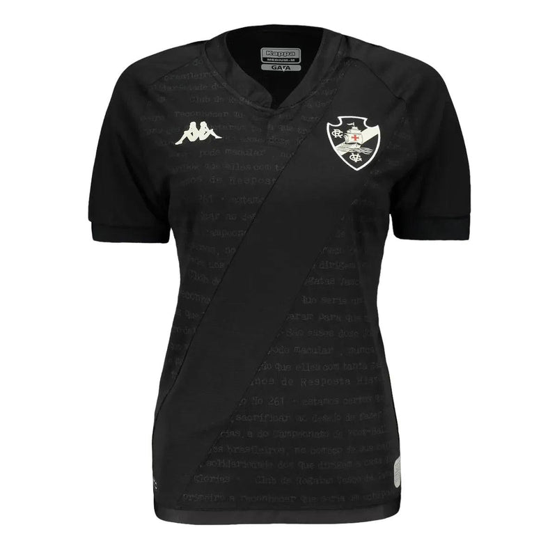 Camisa Vasco Goleiro III 24/25 Feminina - Preta - JH ESPORTES - CAMISA DE TIMES