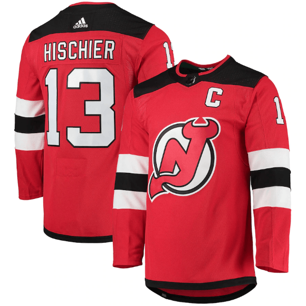 Jersey New Jersey Devils Vermelha